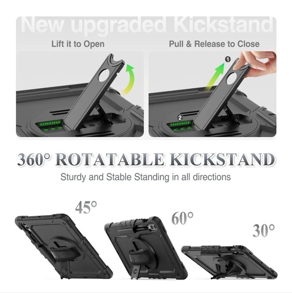 Black Rugged Tablet Case - Picture 5 of 5